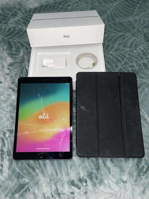 Ipad 7.º geraçao + apple pencil 1.º geração + capa