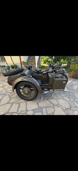 Dnepr sidecar kmz 750 cc de 1962