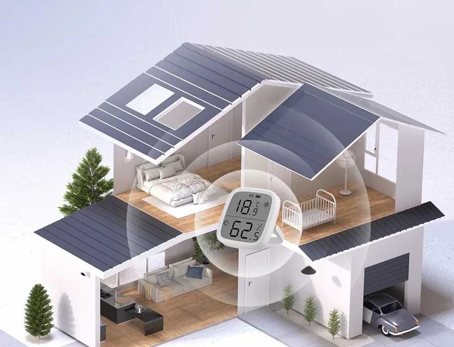 Sonoff Zigbee SNZB02D+Bridge Pro/Температура та Вологость/Розумний Дім