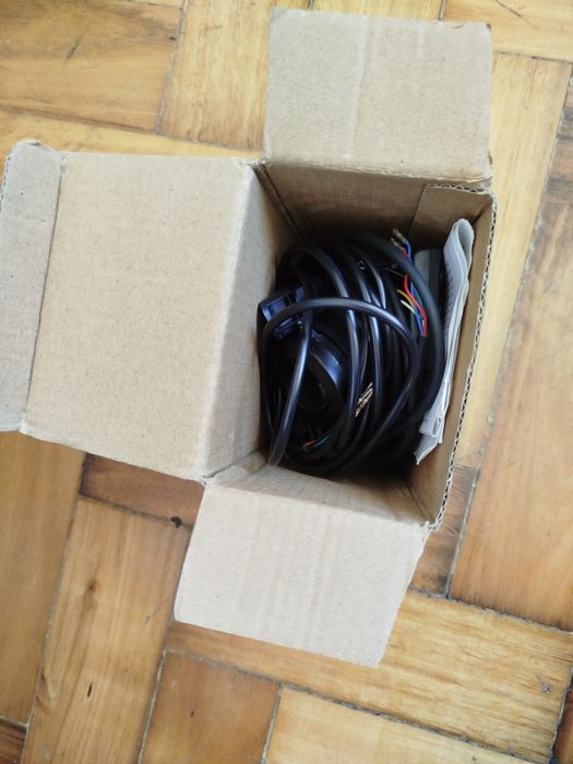 Bicicleta Elétrica S866 com Display LCD, 24V, 36V e 48V, 1 Acelerador