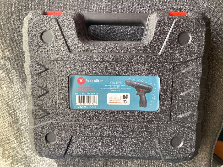 Aparafusadora Electrica com duas baterias 12V