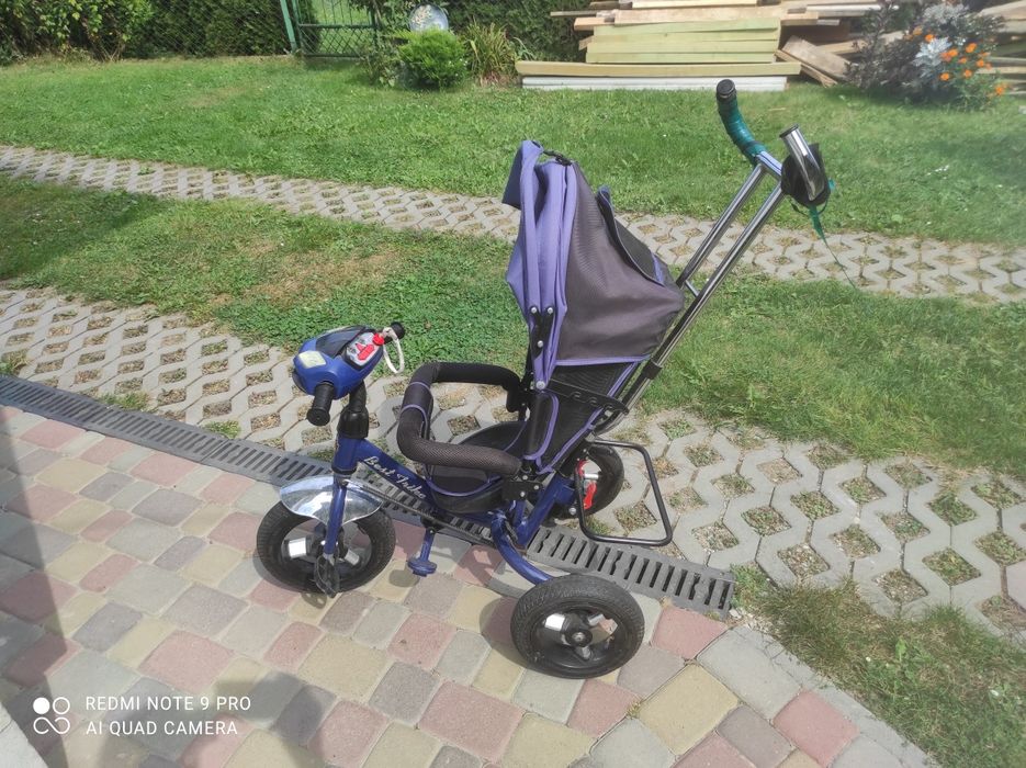Дитячий велосипед з батьківською ручкою