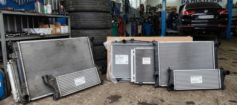 VAG радіатор охолодження Audi Volkswagen Skoda Seat Cupra Porsche ваг