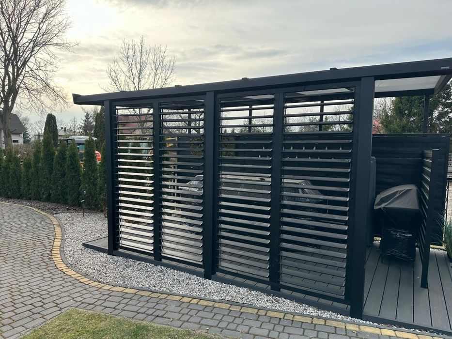 Ruchome deseczki shutters żaluzje ogrodowe