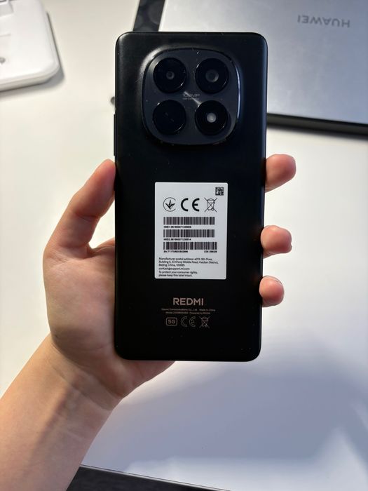 Telefon REDMI Note 15 5GB Czarny Nowy