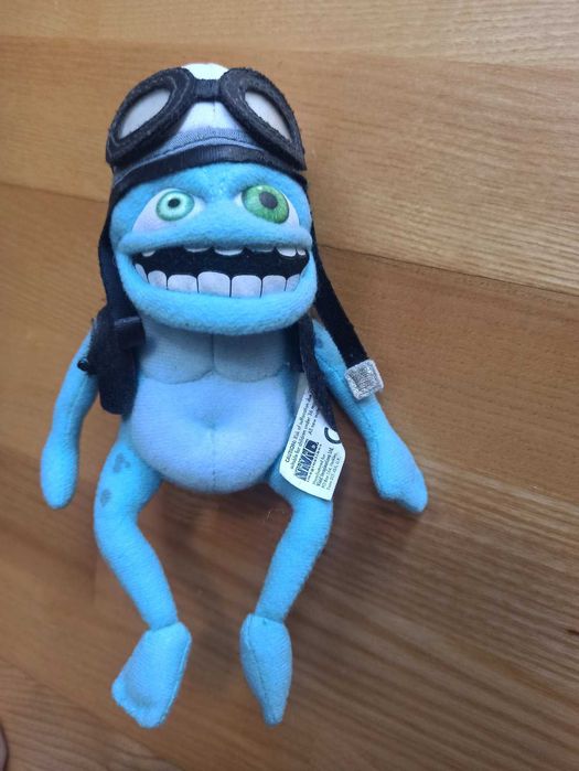 М'яка іграшка скажене жабеня ліцензіяна Crazy Frog 17см