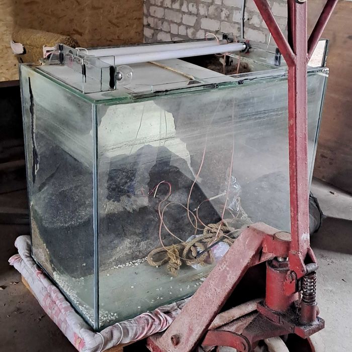 Продам акваріум з товстого скла