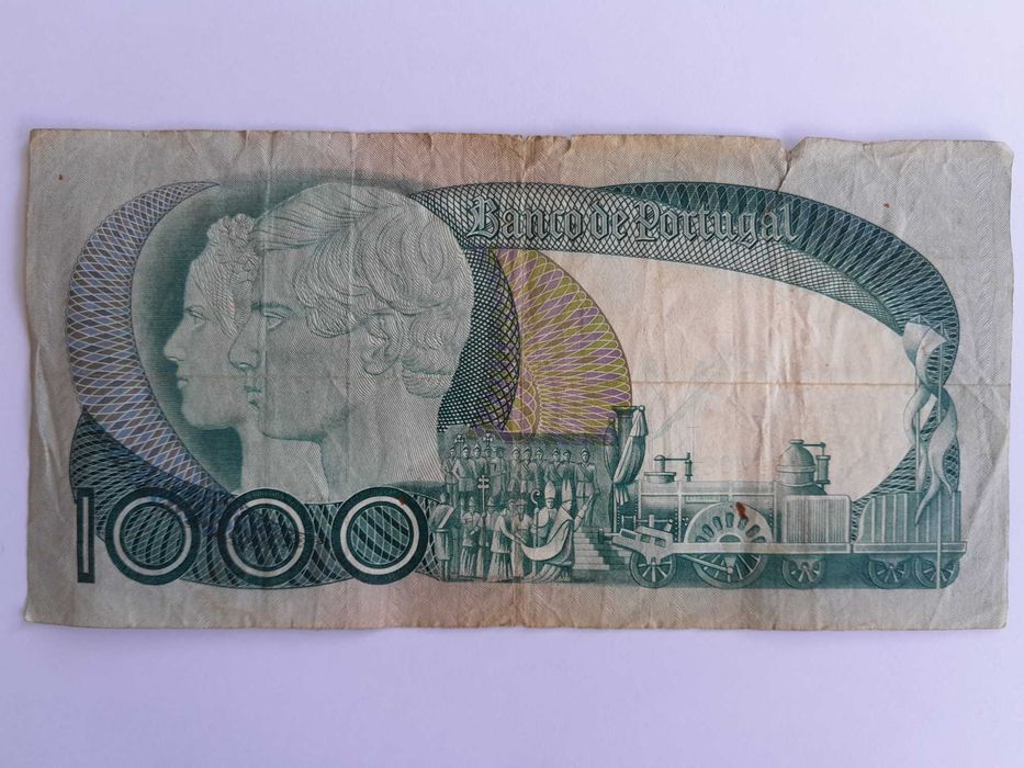 Nota 1000 Escudos - 1980