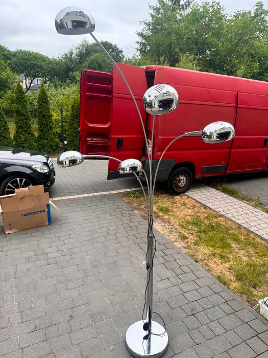 Piękna lampa pająk, masywna, solidna!