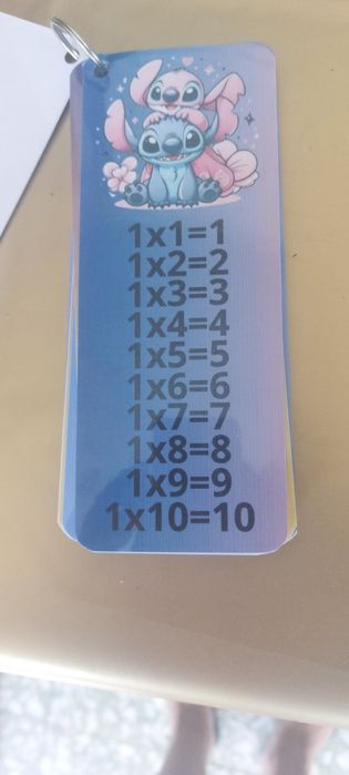 Tabuadas personalizadas personalizadas