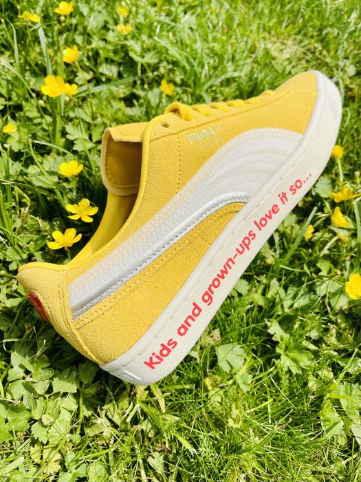 Кроссовки Puma x Haribo Suede Triplex Yellow