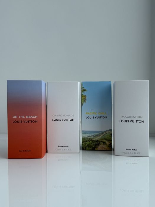 Парфум, духи, парфюм (тубус) Louis Vuitton On The Beach, Pacific Chill, Imagination, Ombre Nomade 100 ml.