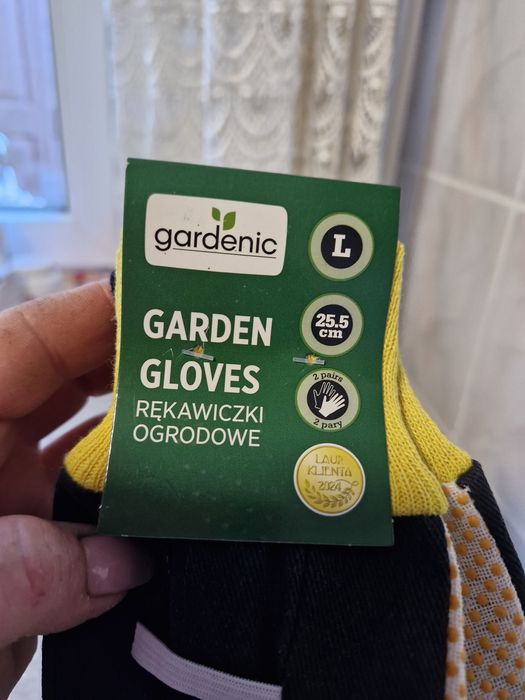 Rękawiczki ogrodowe 2 pary L Gardenic