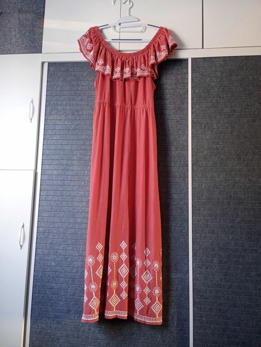 Długa sukienka w stylu Boho Monsoon