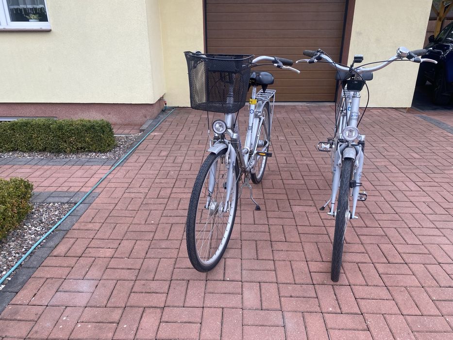 Rower  miejski dwie sztuki