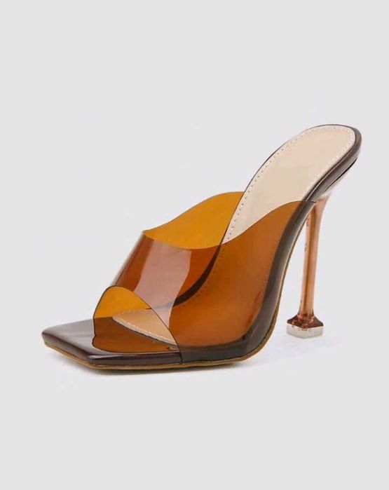 Sandália transparente última unidade