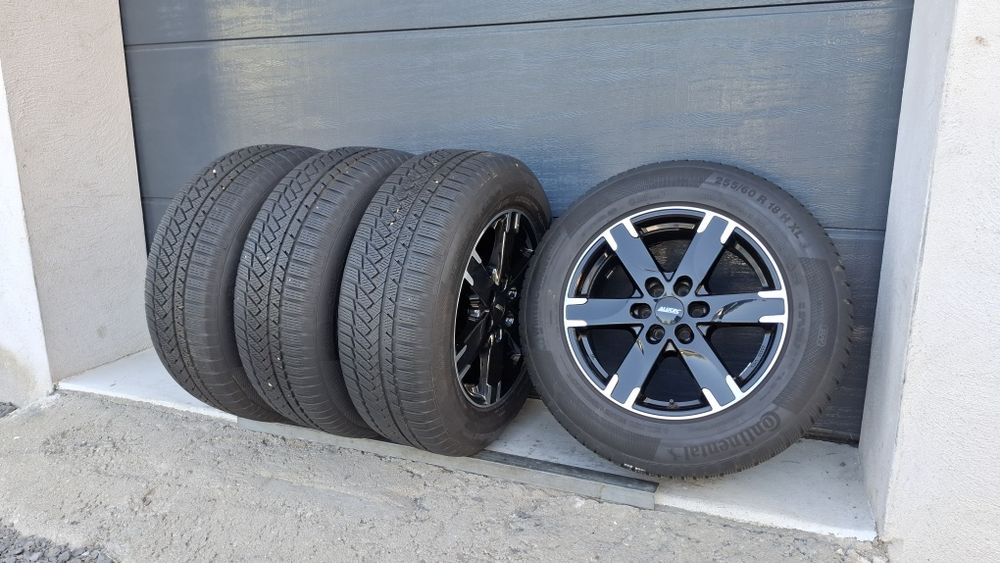 4x Koła zimowe 255/60 R18 X Klasa Navara 6x114.3