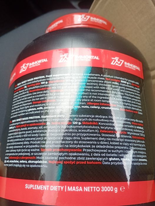 Białko odżywka białkowa 3kg