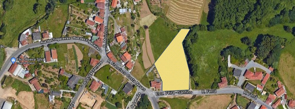 Terreno na Rua Francisco Costa Neves (Pombos)- Santa Maria da Feira