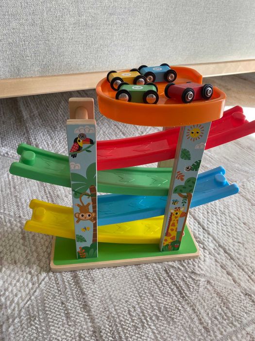 Zabawkowa Zjeżdżalnia do aut Ele Fun