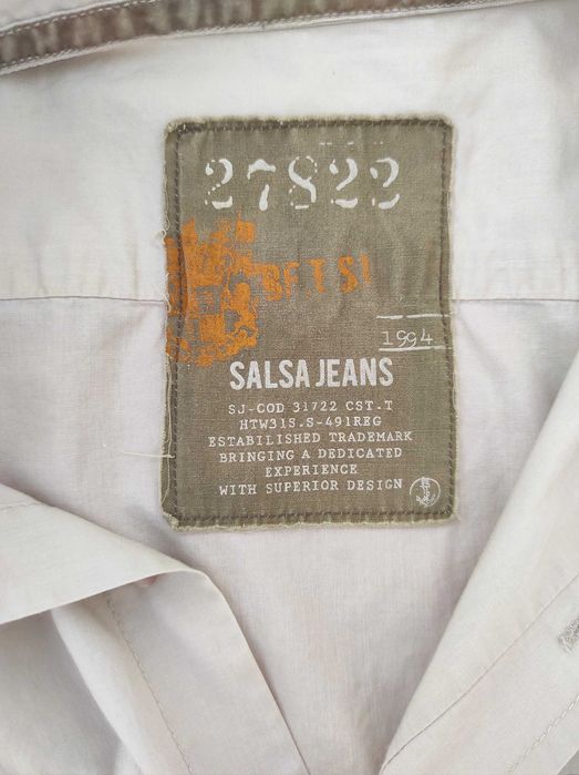 Camisa homem manga curta Salsa tam M