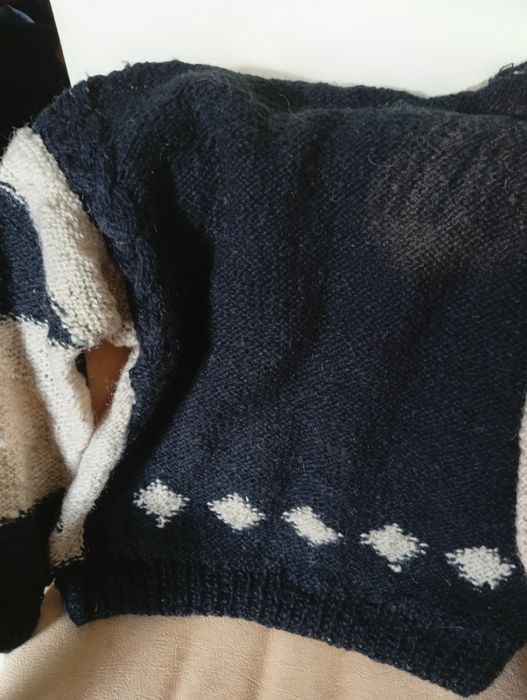 Swetr góralski, oryginał.