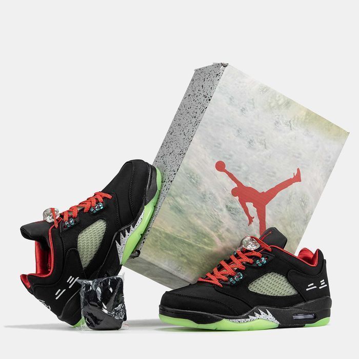 Кросівки Nike Air Jordan 5 Low x Clot Jade LUXE