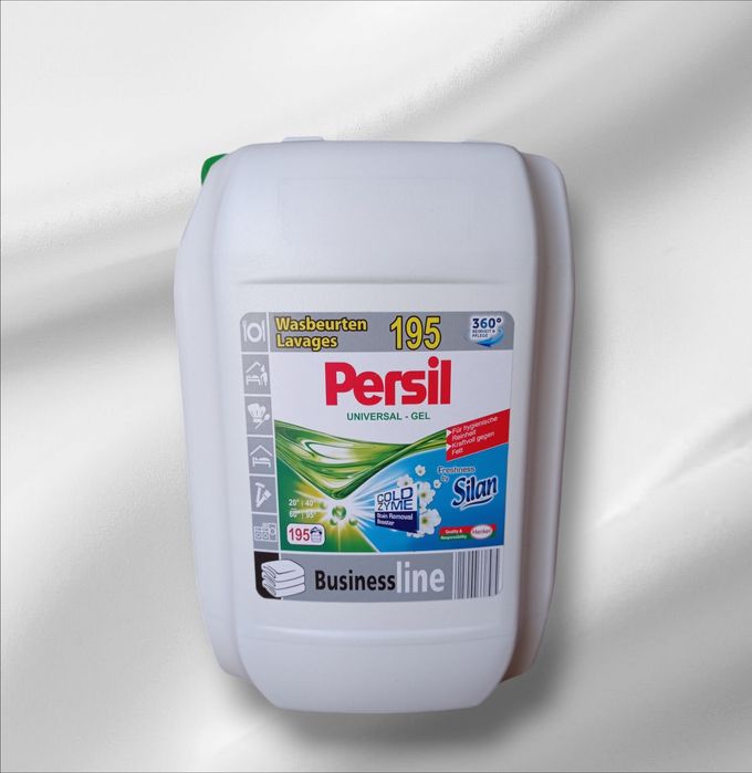 Гель для прання 10л, рідке мило, ополіскувач 5л