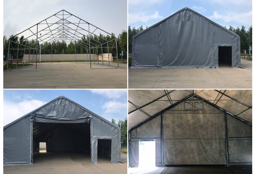 Mega Hala namiotowa z ogrzewaniem 8x16 3m namiot magazyn MTB