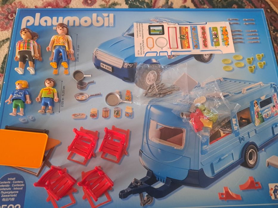 Playmobil 9502 pick up z przyczepa kempingowa