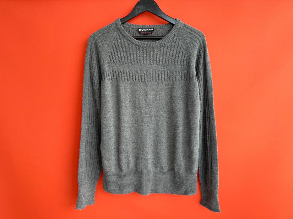 Rochas Italy чоловічий вовняний светр светр джемпер кофта розмір 46 S