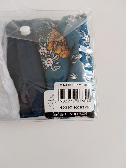 Majtki figi damskie Henderson ladies rozmiar S3pack
