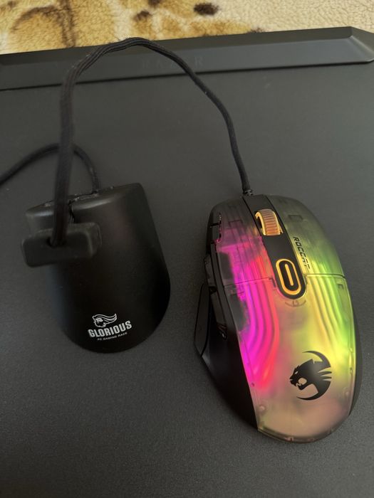Mysz Roocat Kone XP + uchwyt bungee glorious!