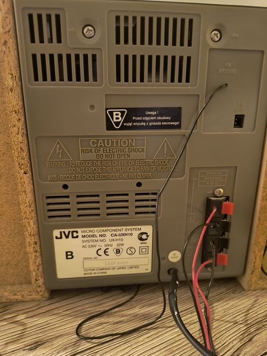 Mini wieża JVC stan dobry