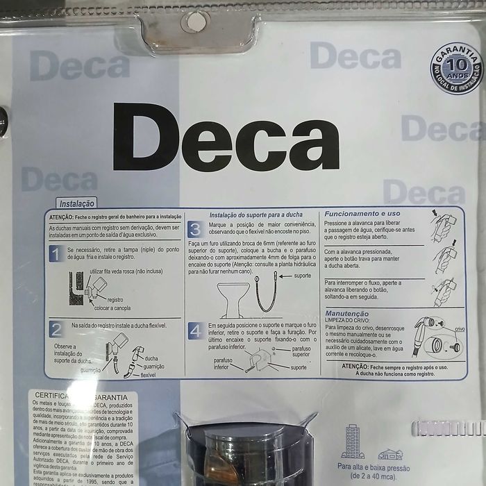 Ducha com registo marca Deca491769175685222404