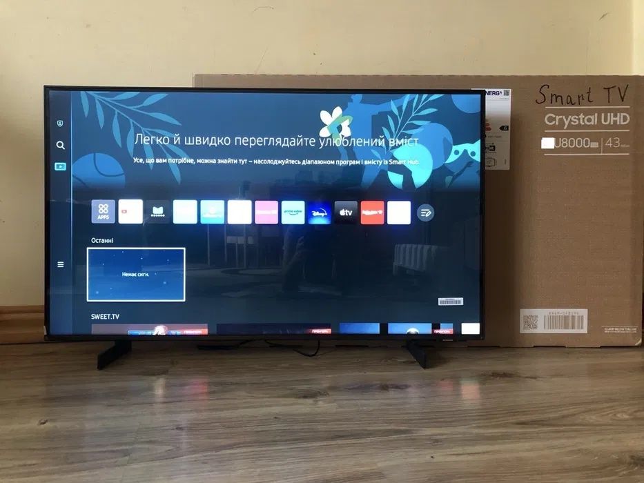 БЕЗ РАМОК! Телевізор Samsung 4K Smart TV T2 55 50 45 42 40 32 24 22