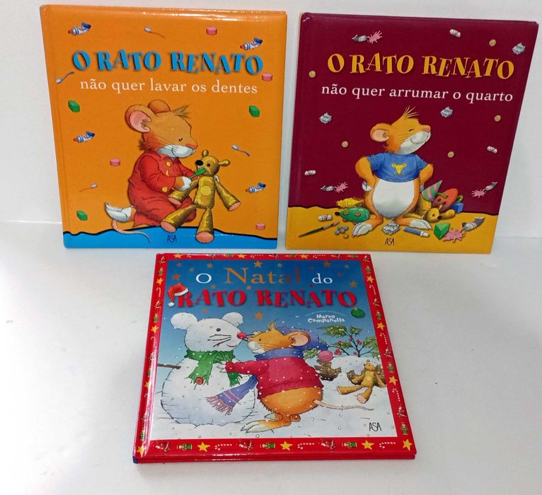 Livros da Coleção - O Rato Renato