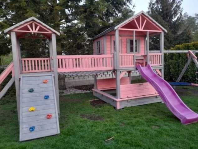 Drewniany Plac Zabaw Ewelina