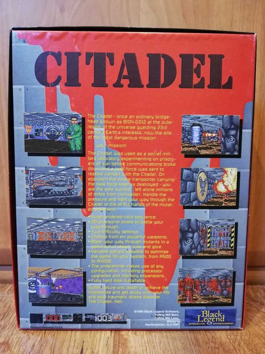 Cytadela Citadel Arrakis Polski Doom Amiga Virtual Design Unikat