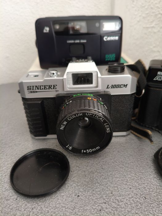 Фотоапарат canon, agfa, ricon, sincere