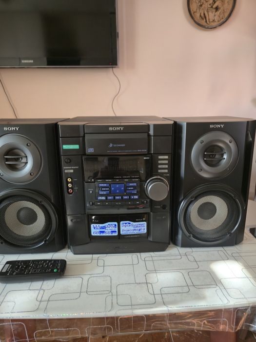 Музыкальный центр Sony MHC-RG30 с пультом (60 Вт x 2)