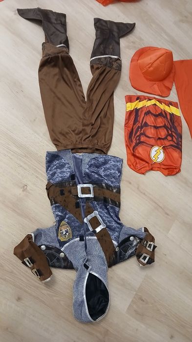 Strój rycerza 110/128 cm i inne stroje cena całość