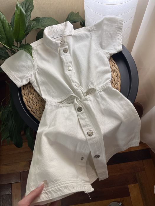 Джинсовое платье Zara 122