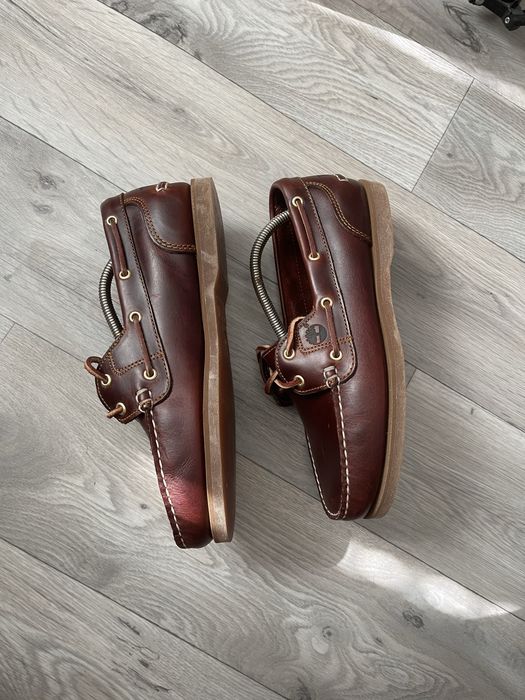 Шкіряні топсайдери Timberland