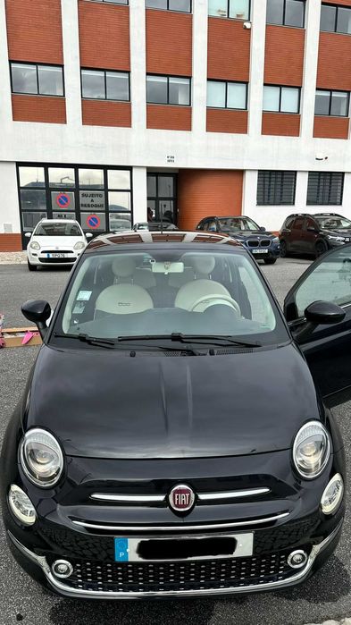 Fiat 500 1.2 Lounge Start&Stop – Preto na garantia até 2027