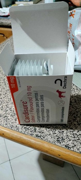 Comprimidos para cães Cardisure 10mg