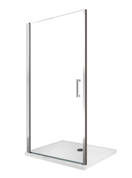 Porta de Duche Nova 69/73x200 com perfis cromados