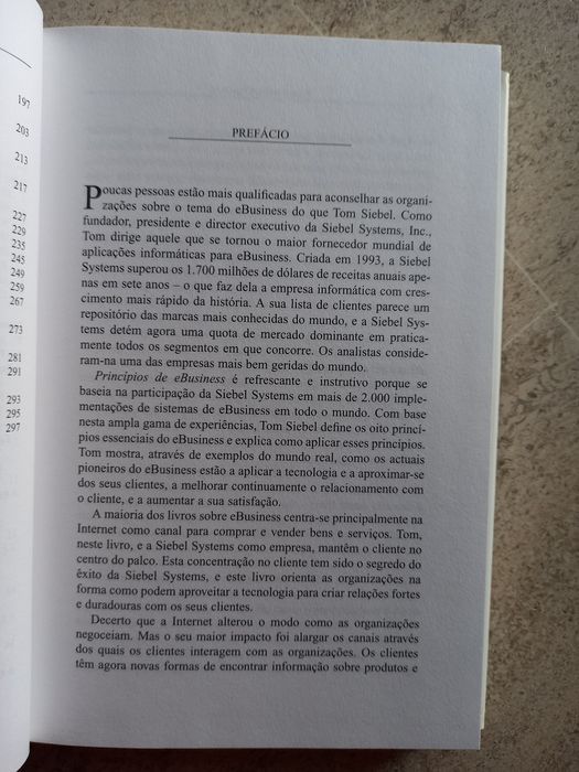 Princípios de e Business, Thomas M. Siebel
