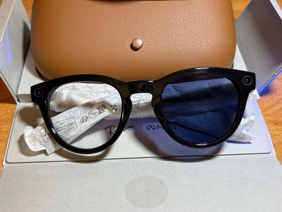 Ray Ban Meta Headliner RW4013F fotochromowe okulary z kamerą