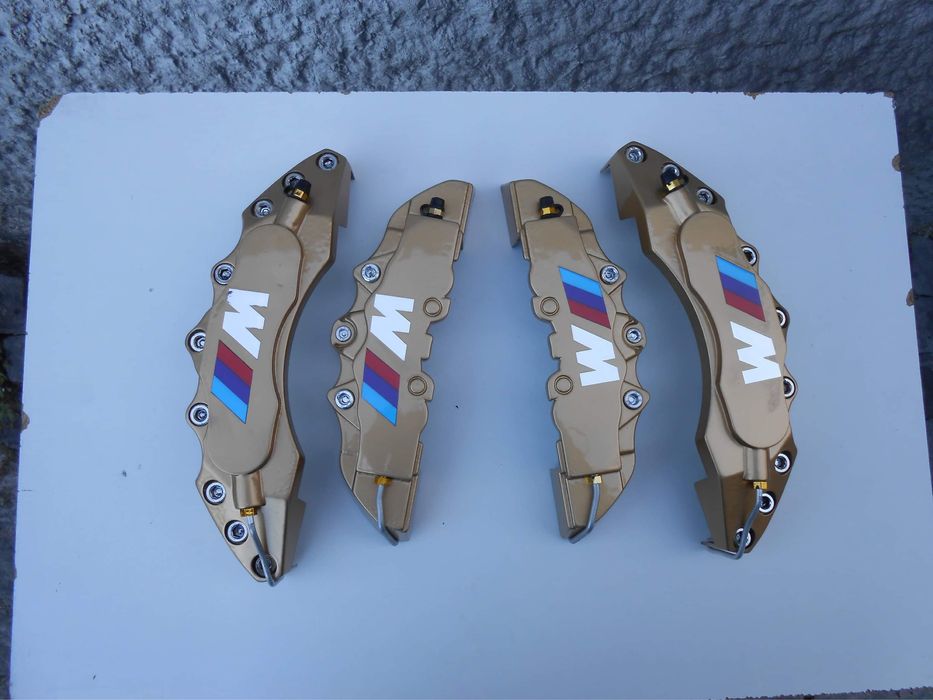 CAPAS DE TRAVÕES TAMPAS PROTEÇÃO TRAVÃO BMW M PERFORMANCE NOVAS